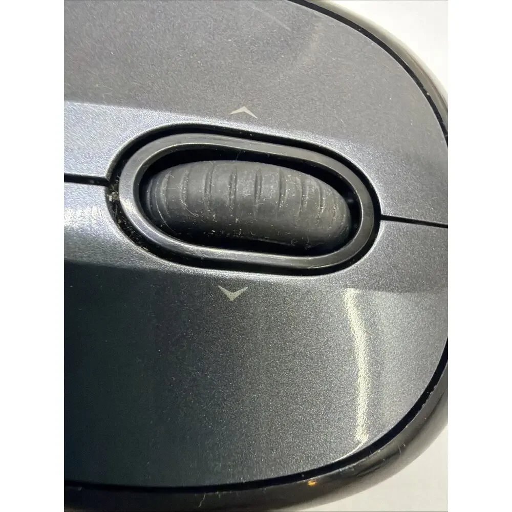 Logitech M510 Wireless Laser Mouse Grey TESTED WORKING NO USB DONGLE